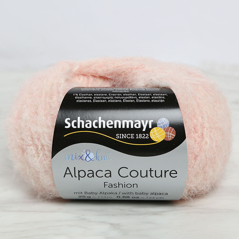 SMC Alpaca Couture Açık Somon 25 gr El Örgü İpi - 00035